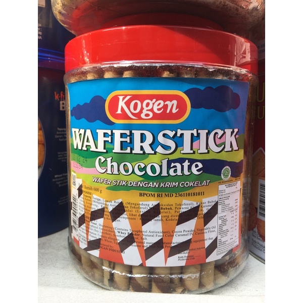 

KOGEN WAFER STICK CHOCO 600gr