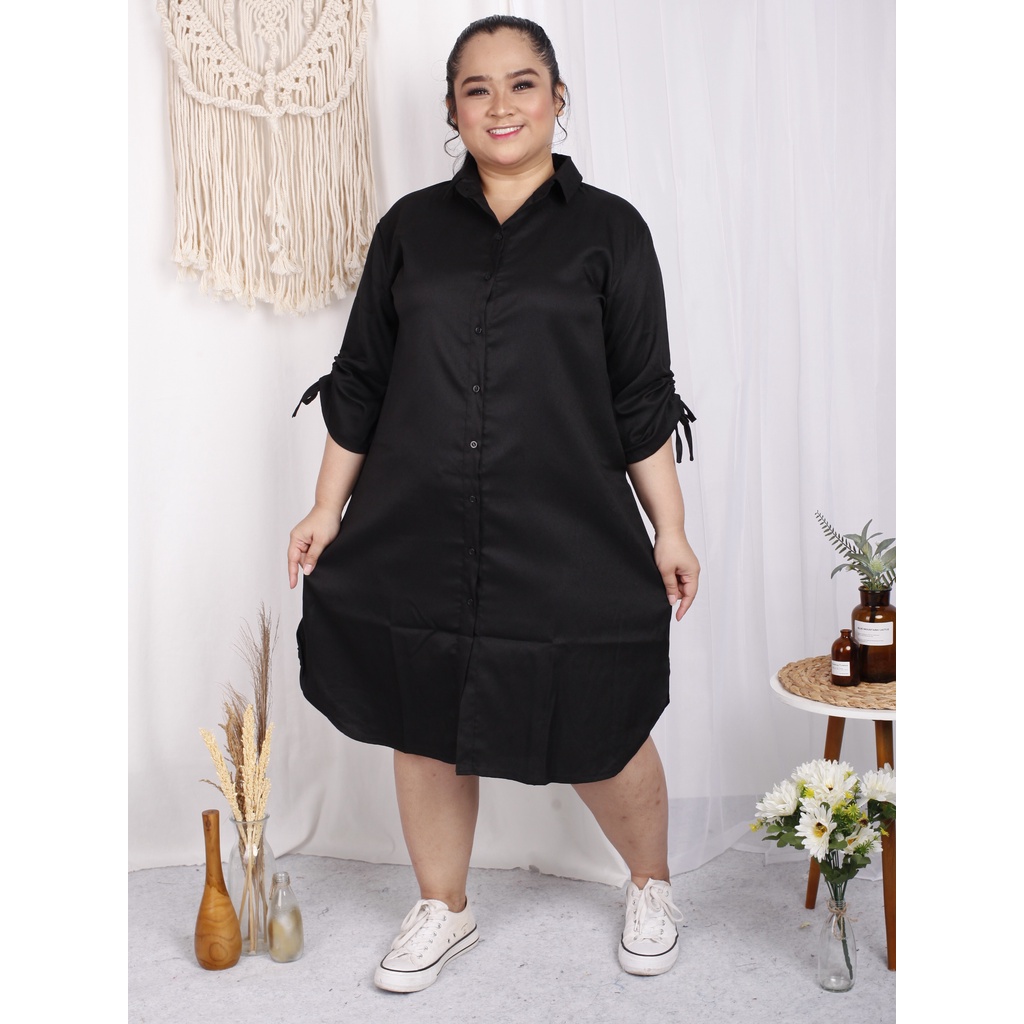 LD 120 TUNIK JUMBO WANITA BAJU BIG SIZE SISI