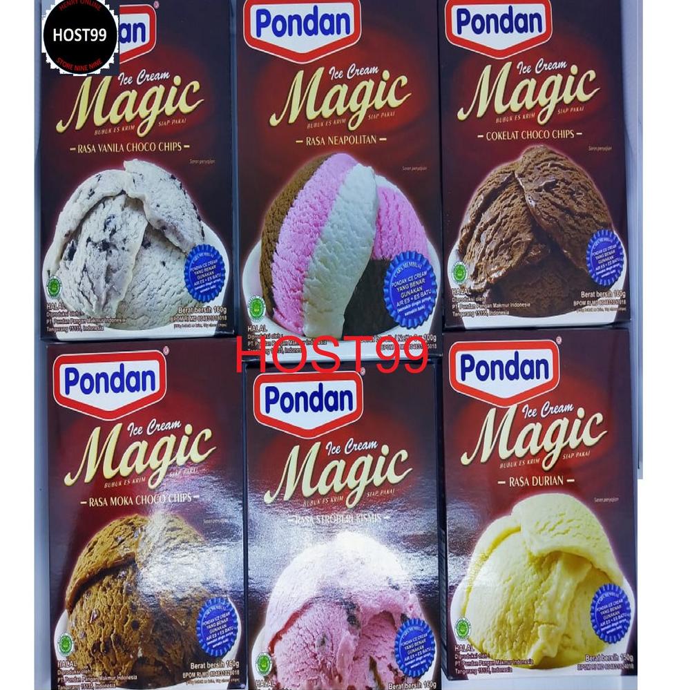 

[spin1] PROMO BUBUK ES KRIM SIAP PAKAI INSTANT ICE CREAM MAGIC HALAL PONDAN