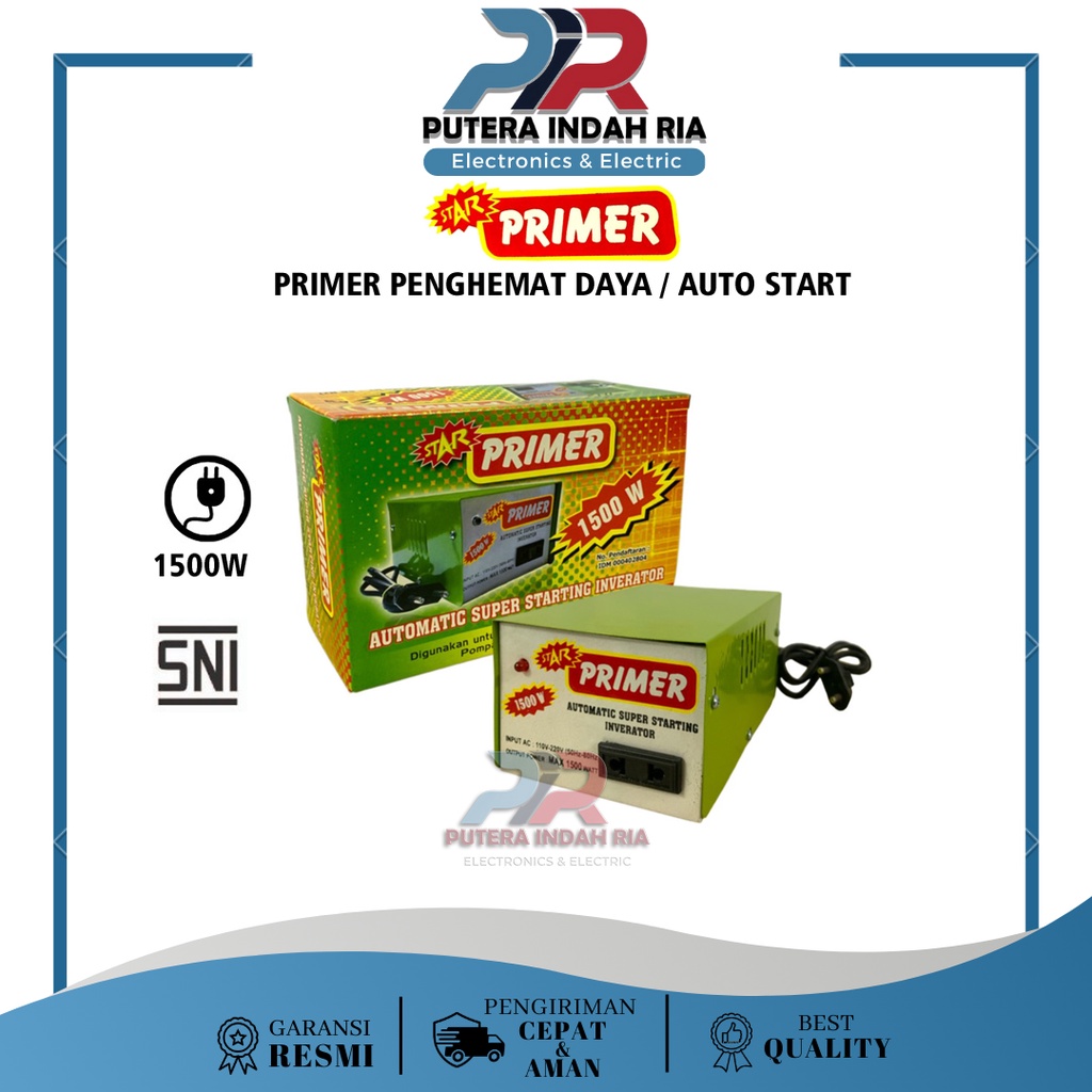Auto Start PRIMER 1500 Watt - Penghemat Daya Listrik PRIMER 1500W / Inverator / Soft Star