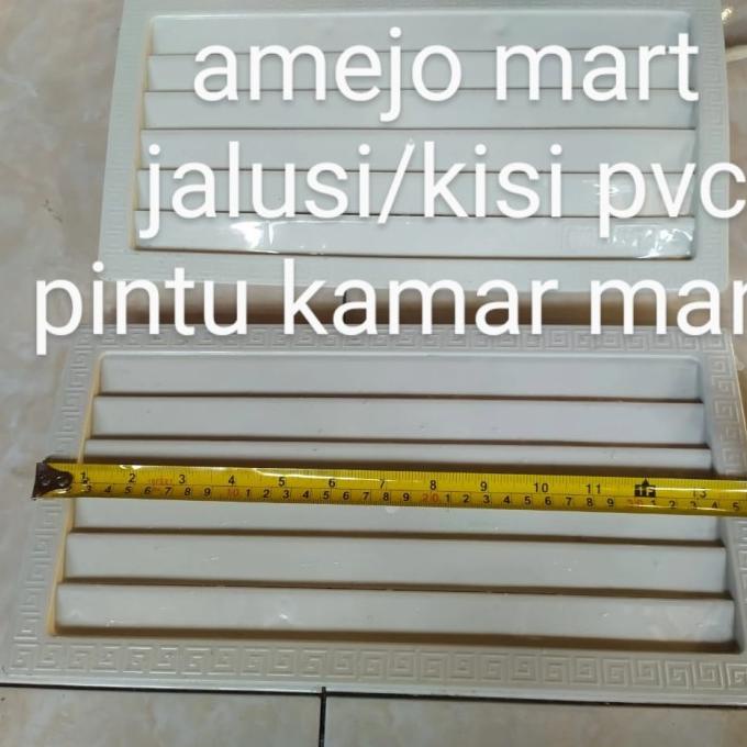 TERMURAH JALUSI/KISI PVC KAMAR MANDI UK JALUSI 32x19 SALE