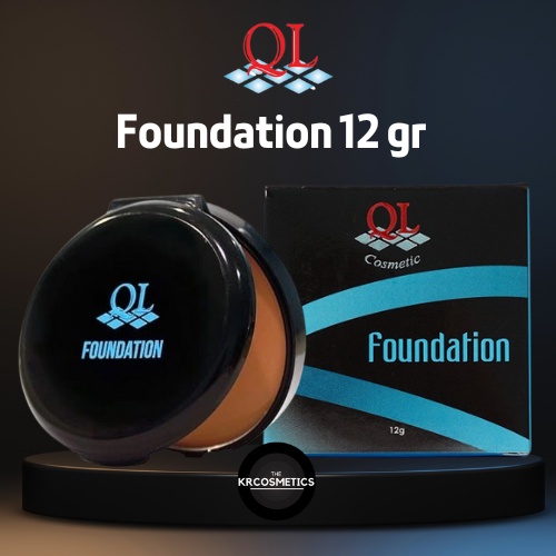 Ql Cosmetic Foundation Alas Bedak 12gr