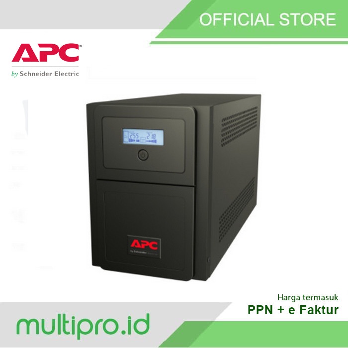 UPS APC Easy UPS SMV 1500VA 1050W Sinewave SMV1500AI-MS