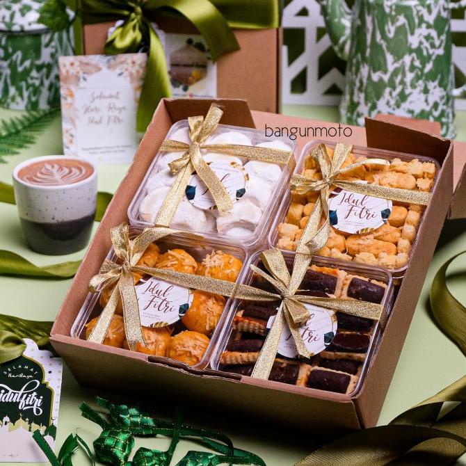 

Hampers Lebaran Kue Kering / Gift Parcel Ramadhan Idul Fitri