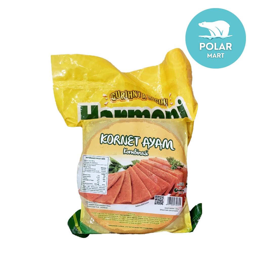 Harmoni Kornet Ayam Kombinasi 450 Gram (FROZEN FOOD BANDUNG)