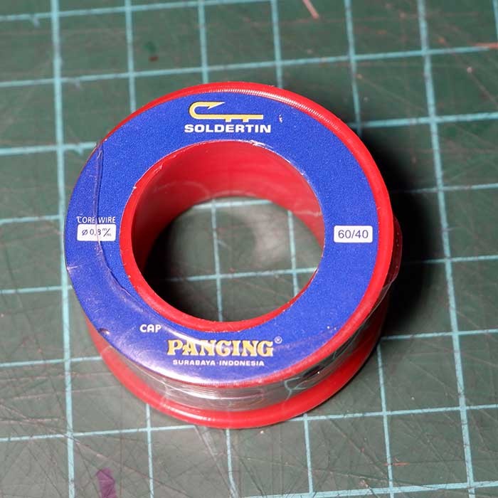 Timah solder cap Pancing 10meter Timah solder cap pancing 10 meter