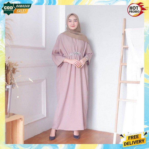 Kaftan Lebaran 2023 Mewah Ksftan Wanita Terbaru Kaftan Syari Murah Baju Muslimah Hari Raya Bj Idul F