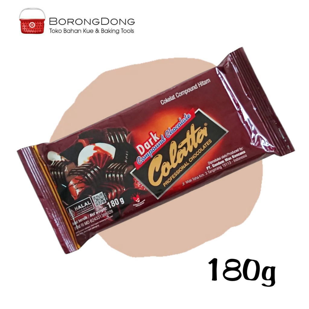 

Colatta Dark Chocolate Compound 180g