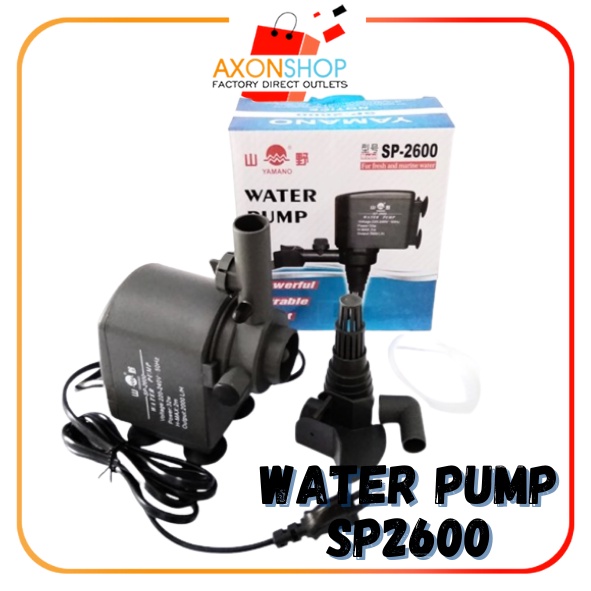 SP-2600 Yamano Pompa Air Aquarium Celup Kolam Pump Akuarium sp2600