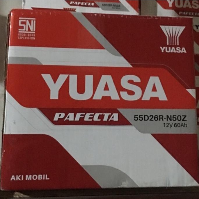 Aki Basah Yuasa N50Z / 55D26R - 60 Ampere Debezzz