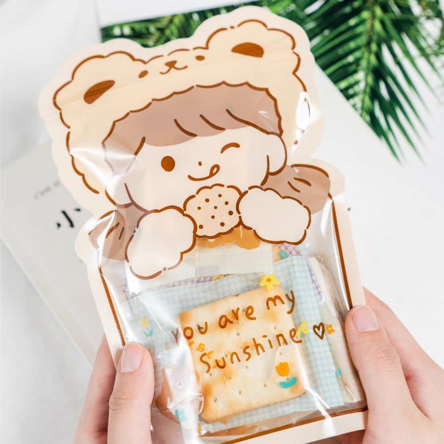 ZIPPER BAG 3D YOU ARE MY SUNSHINE ZIPLOCK UNYU ZP-52