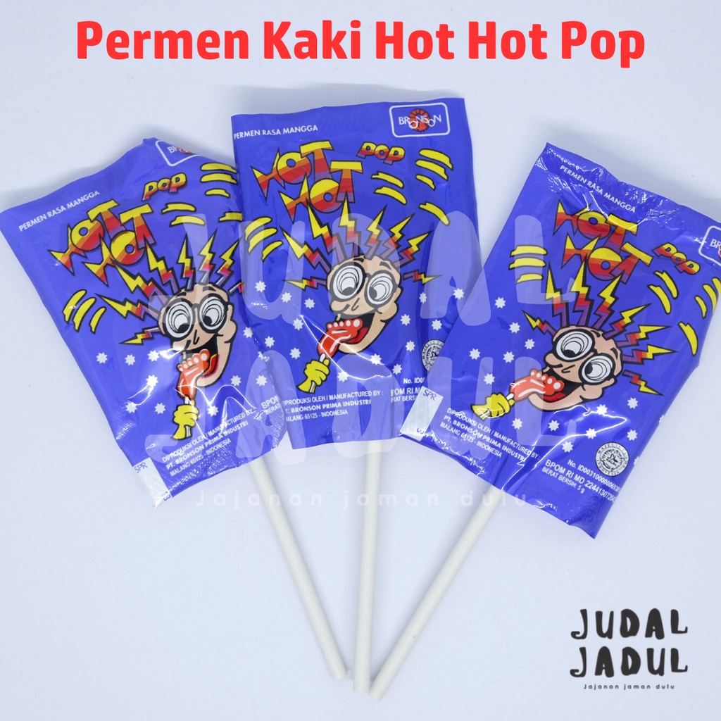 

Permen kaki hot hot pop 125gr ( 1 Pack Isi 25 Pcs ) By JudalJadul