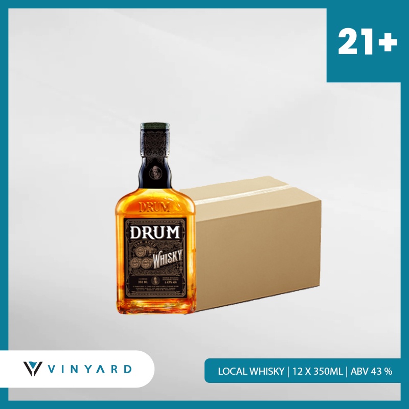 Drum Whisky 350 ml 1 Karton (12 botol)