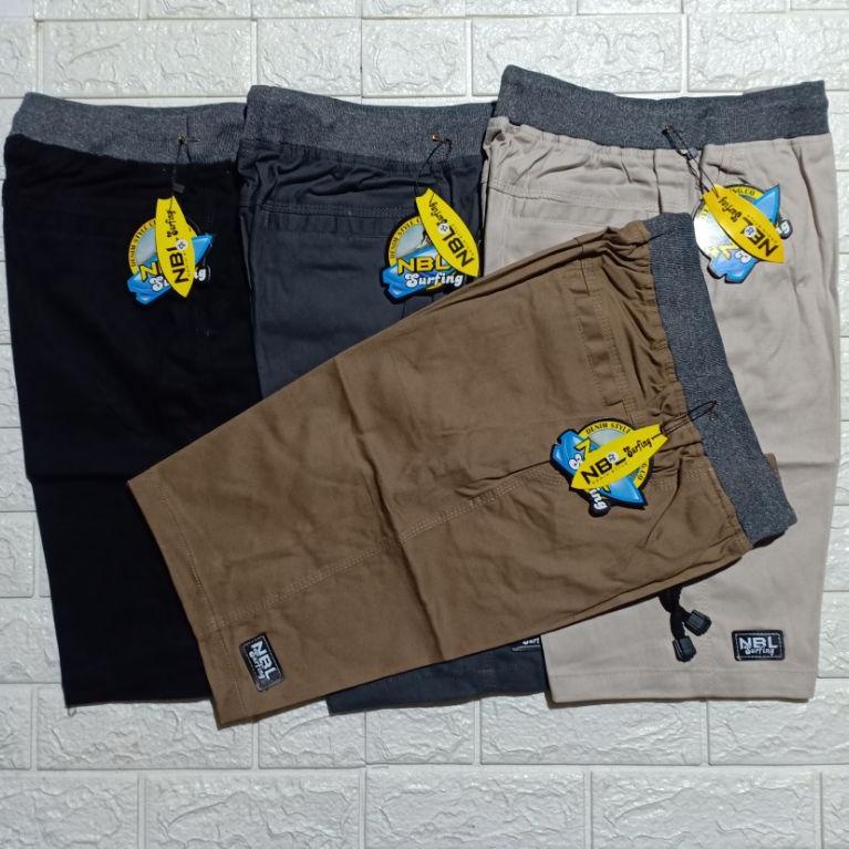 MURAH MERIAH CELANA CHINO PENDEK PRIA NBL