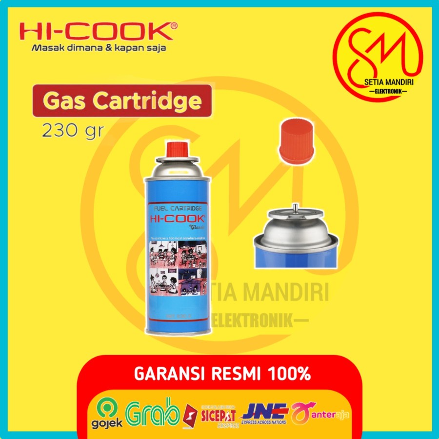 HI-COOK Tabung Gas Mini Portable 230gr HICOOK