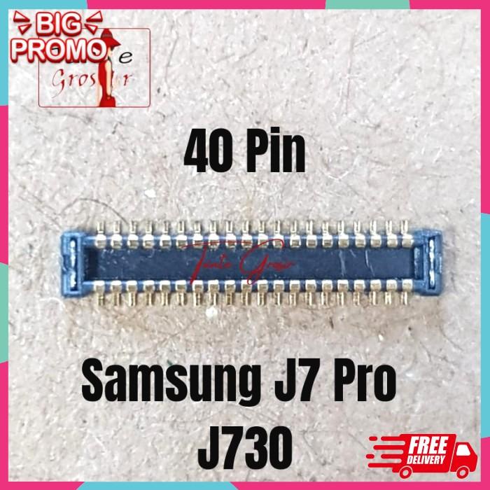 Konektor Lcd Samsung J730 J7 Pro Original Socket Connector Bayar Di Tempat
