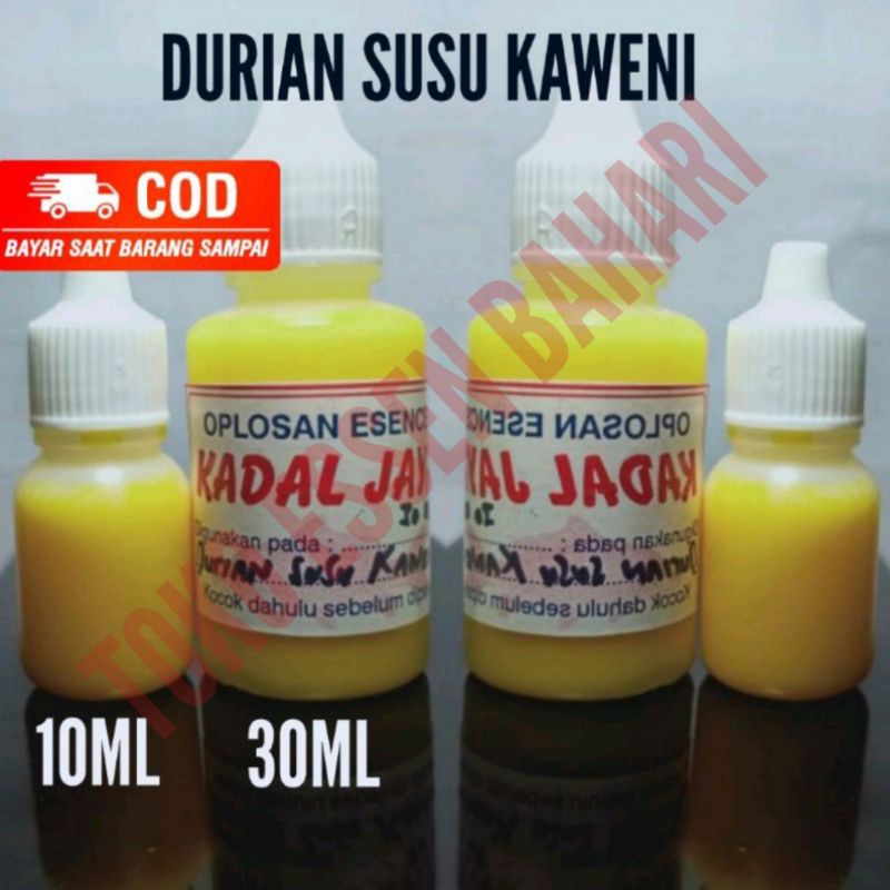 ESSEN DURIAN SUSU KAWENI 10ML/ESSEN GALATAMA / ESSEN HARIAN / ESSEN GALAPUNG / ESSEN IKAN MAS / ESSE