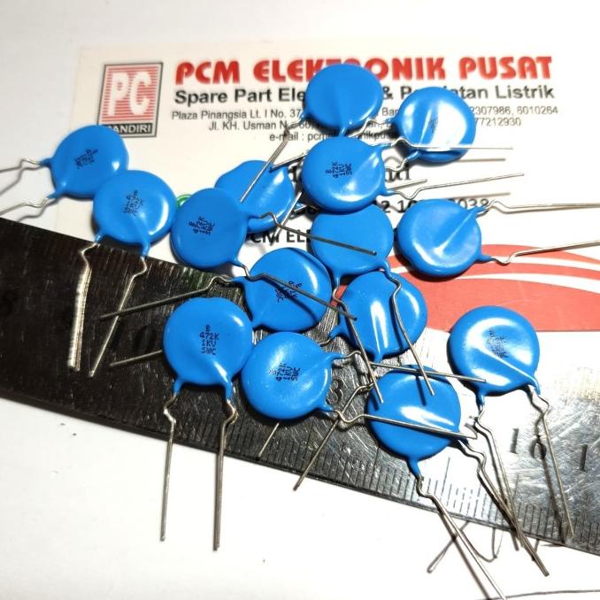 (3 pcs) Capasitor Kapasitor Milar kancing 472 1kv 4n7 4.7nf 1000 volt pcmelektr812 Murah