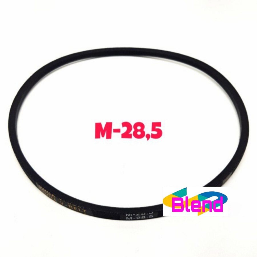 Vbelt M28,5 Mesin Cuci Multi/Vanbelt-Fanbelt-Fan V Belt/Karet M-28,5