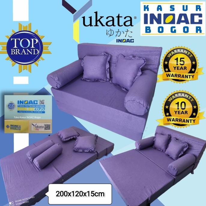 Inoac Sofabed 3in1 no4a uk 120x200x15 cm MURAH