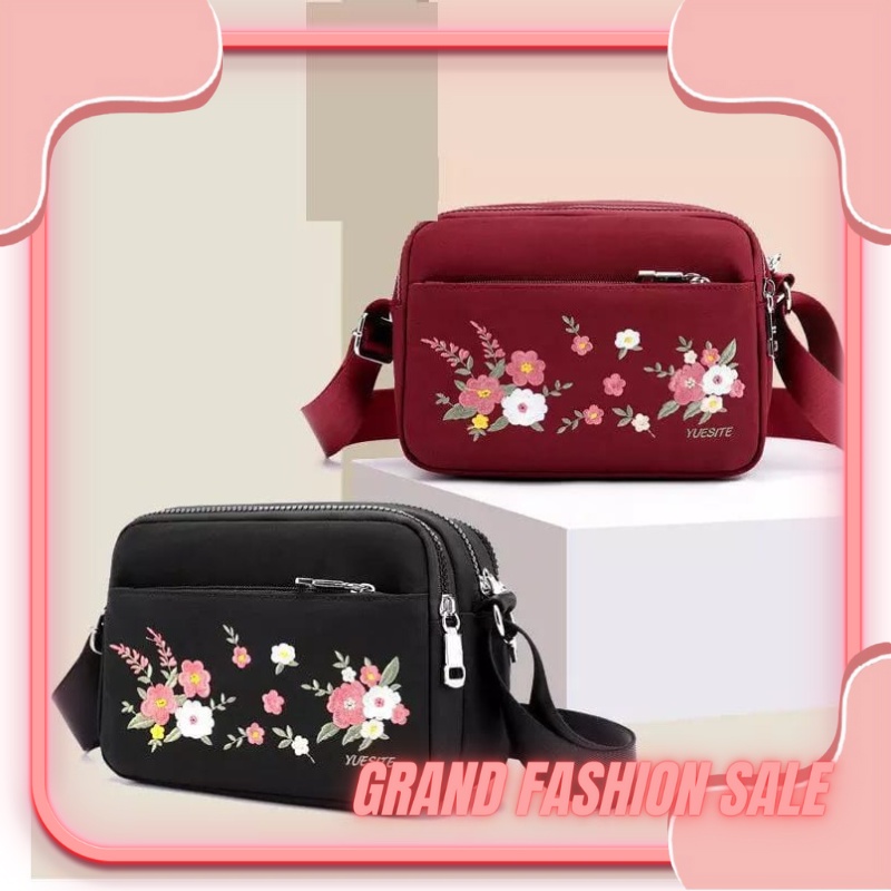 [LOKAL] DOMMO - D1561 Tas KELLY Selempang Wanita MORYMONY