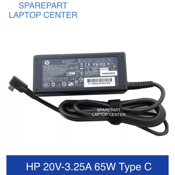 Adapter Hp EliteBook X360 1030-G3 1030-G4 1030-G7 1030-G8 Type C 3.25A