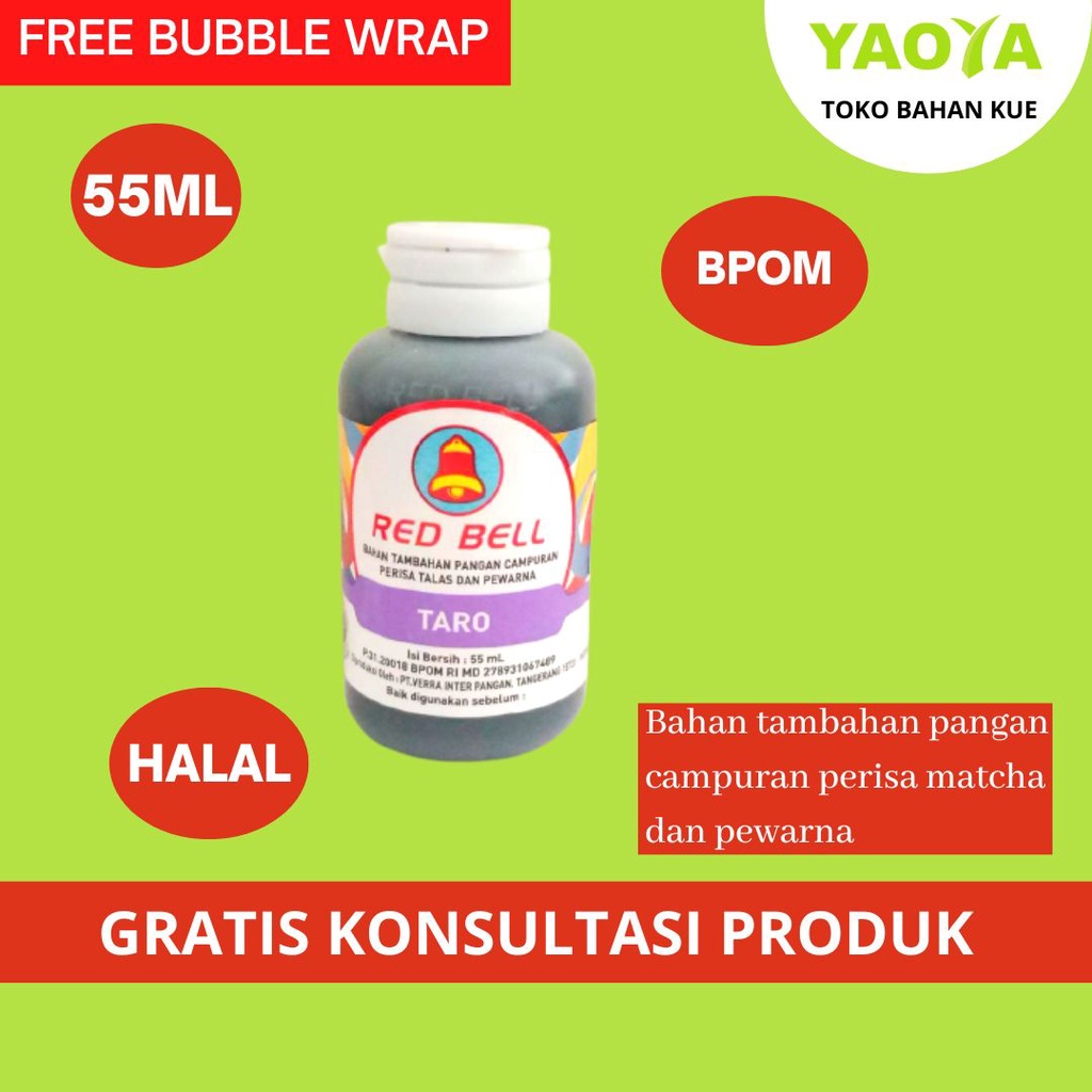 

RED BELL PERISA 55ML TARO