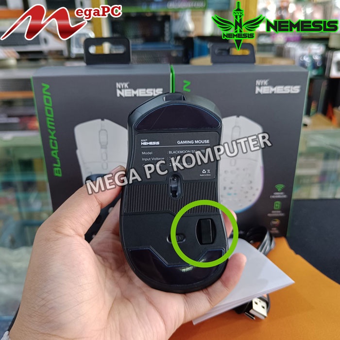 MOUSE WIRELESS S80 MOUSE GAMING NYK