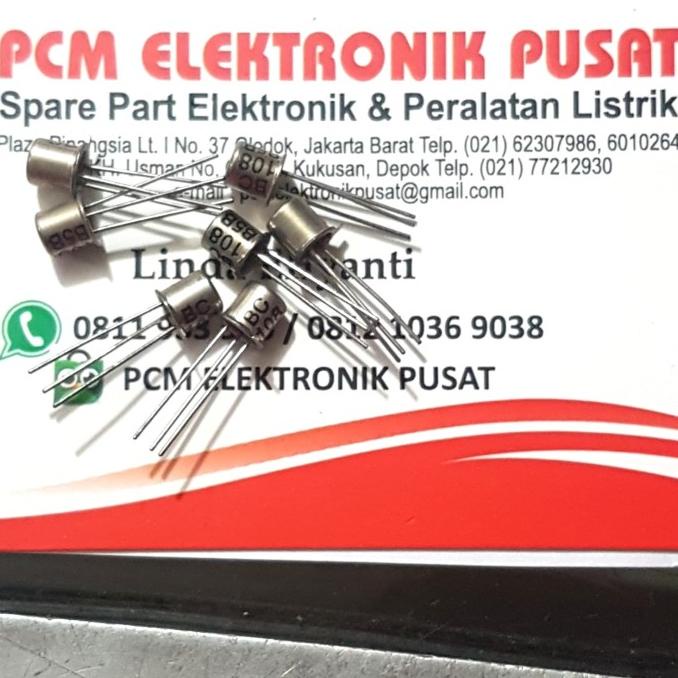 Transistor BC 108 BC108 plat pcmelektr812 Ayo Beli