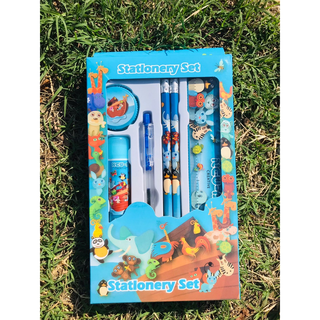 

Set Pensil Pulpen Alat Tulis Sekolah Anak / Paket Alat Tulis Stationery 1289