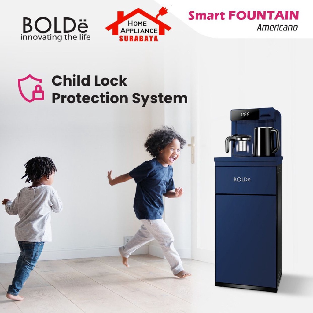 BOLDe Smart Fountain Americano Dispenser Galon Bawah Panas Dingin Normal