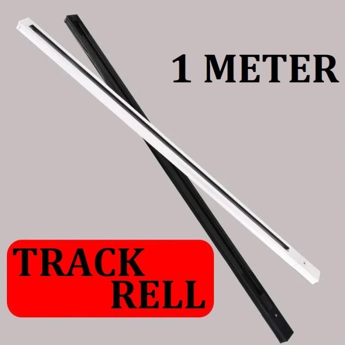 Rell Track Panjang 1 Meter Lampu Sorot Spotlight LED