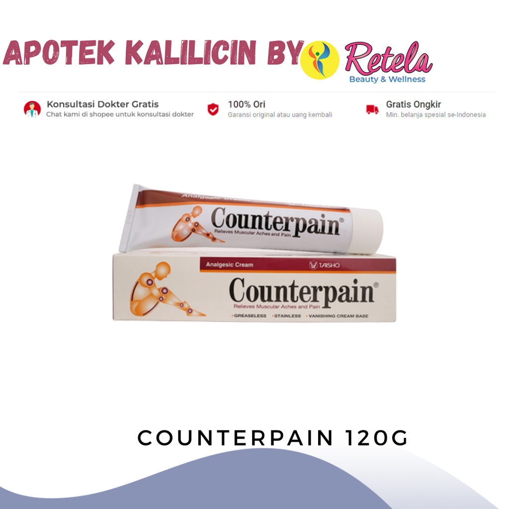 Counterpain Cream 120 G