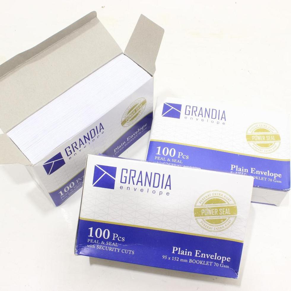 

4.4 Brands Festival Amplop Putih 104 GRANDIA / Amplop Polos Kecil Lem / Berperekat