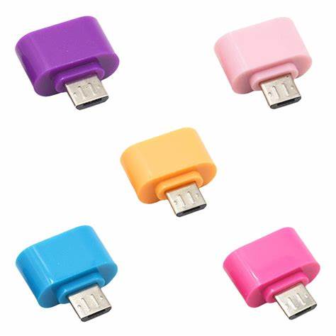 TUKUYU-OTG MINI MICRO USB OTG V8 USB KONEKTOR OTG MINI PERSEGI Micro USB Sambungan Port Konektor NON KABEL USB