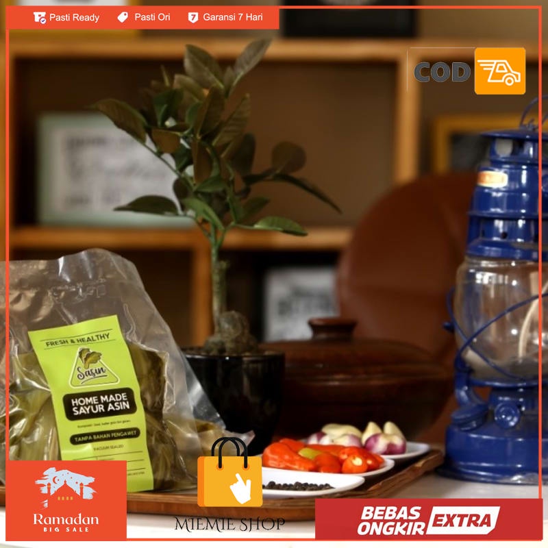 

Sayur Asin basah Vacuum Seal Ham Choi 250g Fresh