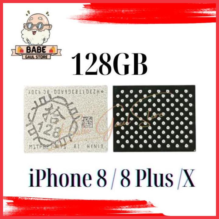 (babe) ic nand flash iphone 8g 8 plus x 64 128 gb original new 64gb 128gb