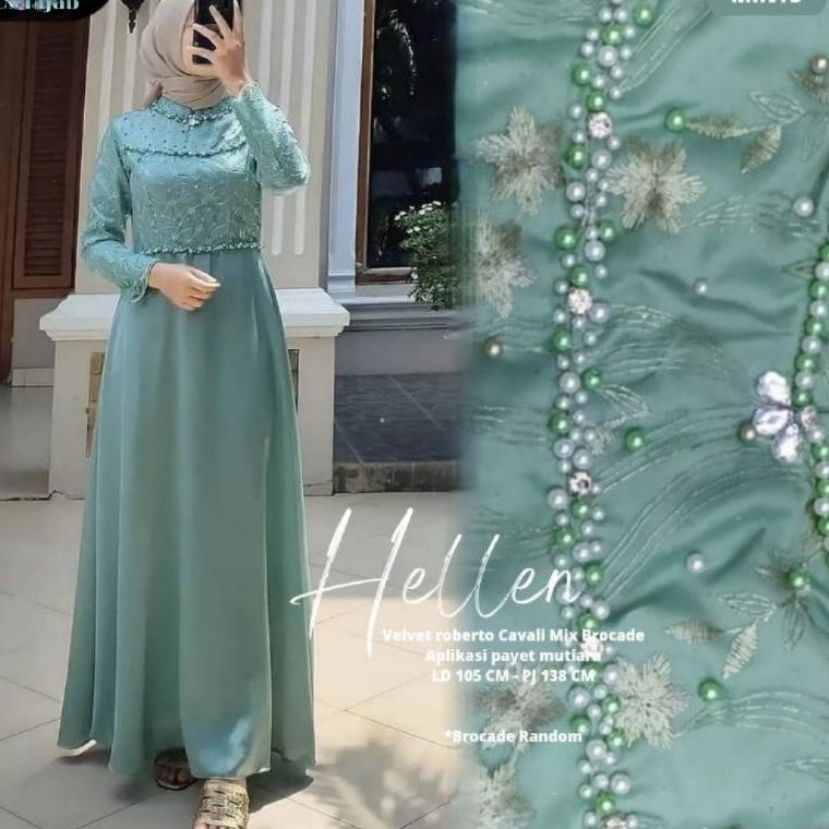 AJB.31Ma23ј– Helen Maxy Jumbo Sonia Dress Jumbo Dress Tile Mutiara Gamis Warna Wardah Gamis Warna Li
