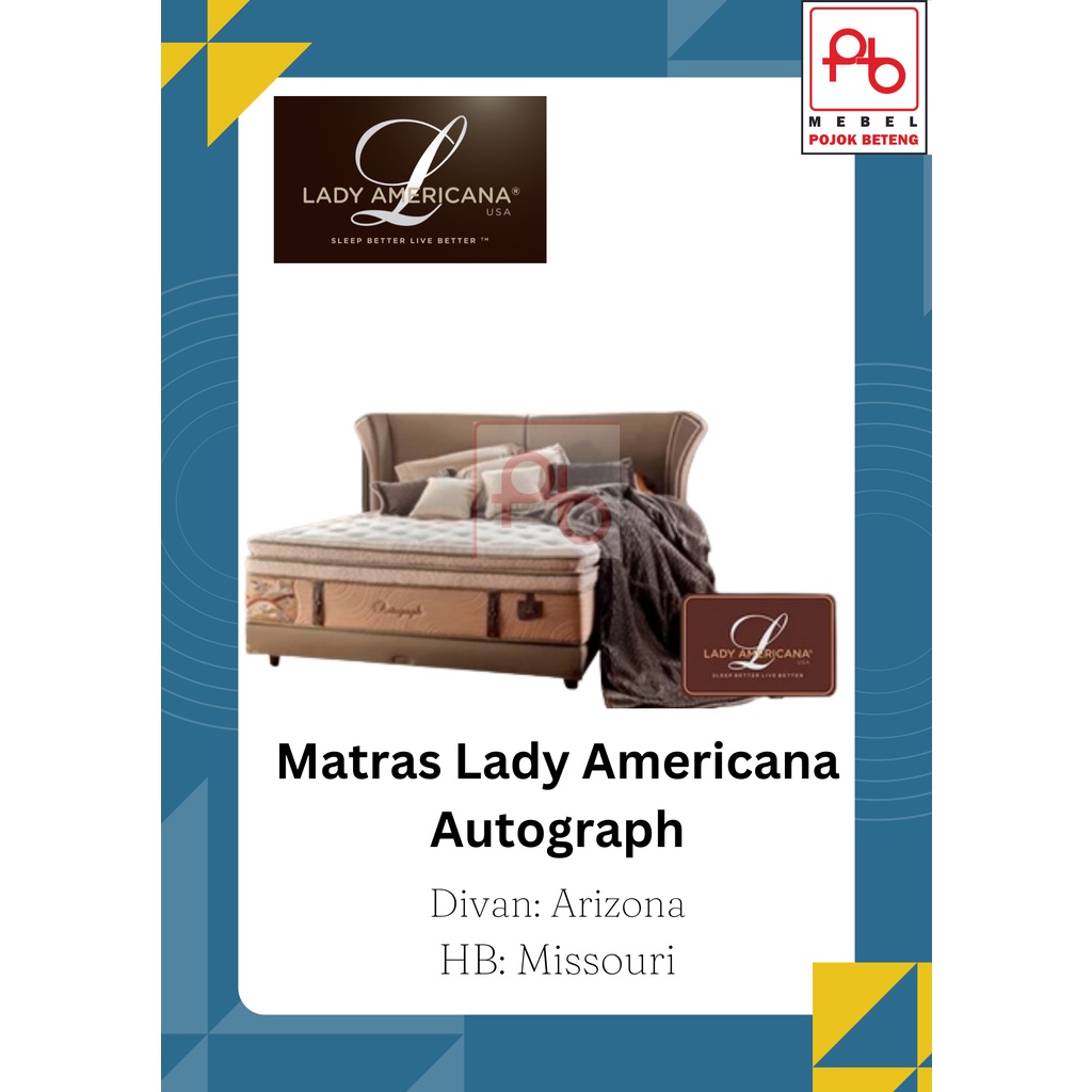TERBARU Springbed Lady Americana Autograph