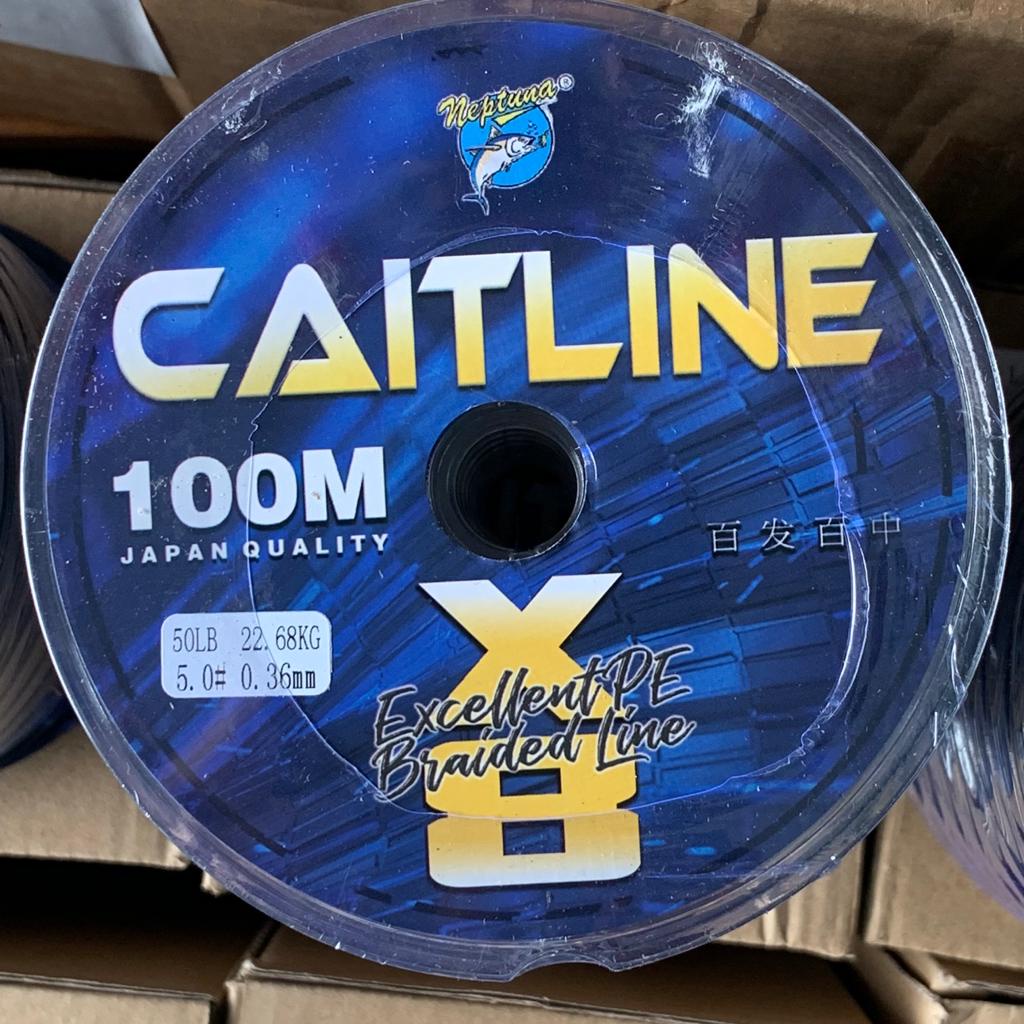 SENAR PE X8 Neptuna Caitline Excellent Braided Line Japan Quality