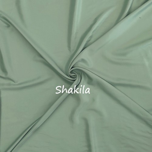 (HARGA PER 0,5 METER) Kain Shakila Premium / Samira Stretch / Syakila Shakilla Sakila Twill Premium