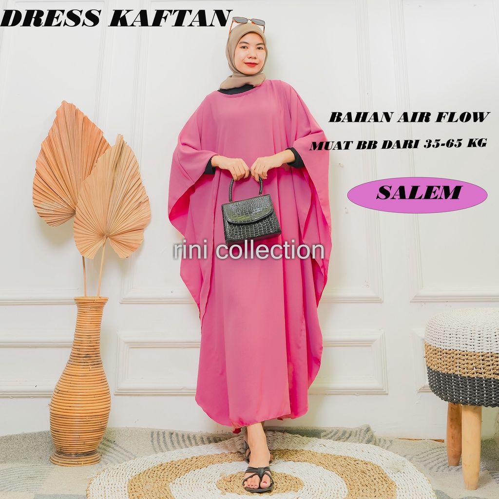 Dress Kaftan Bali Polos Airflow