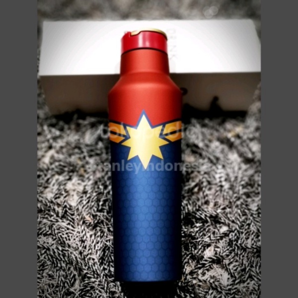 

Ready Stock Corkcicle Captain Marvel Sport Canteen 20oz ready stock