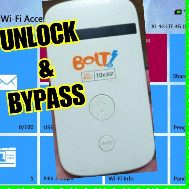 ➤ Seken & Unlock Modem Wifi Bolt ZTE MF90 ♬