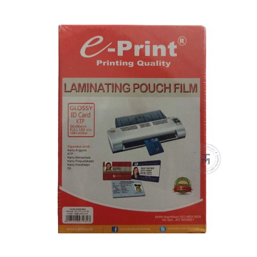 

E-Print Laminating Pouch 100mic