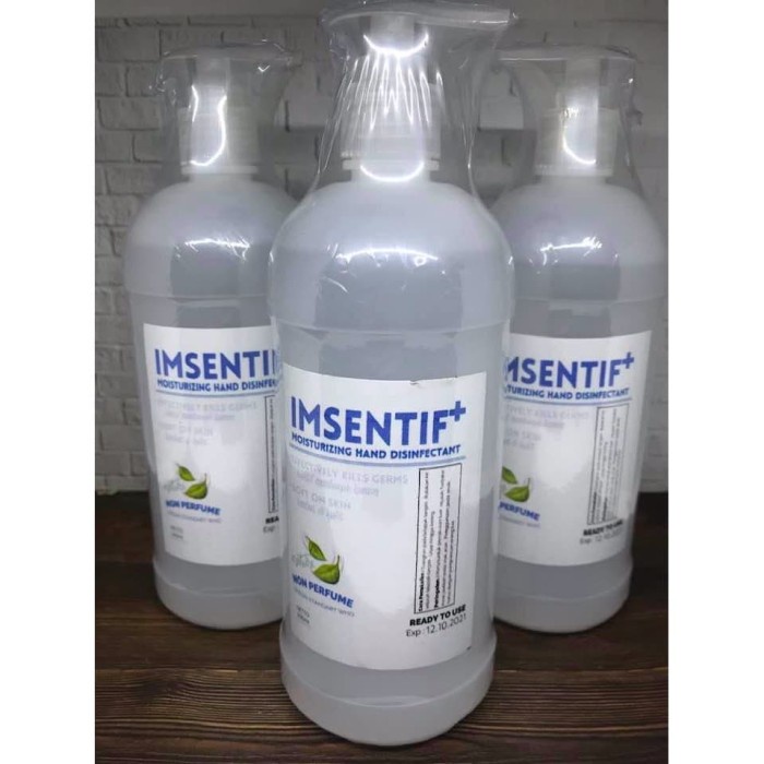 HAND SANITIZER 500ML ANTISEPTIK DISINFEKTAN CAIRAN ALKOHOL 96%