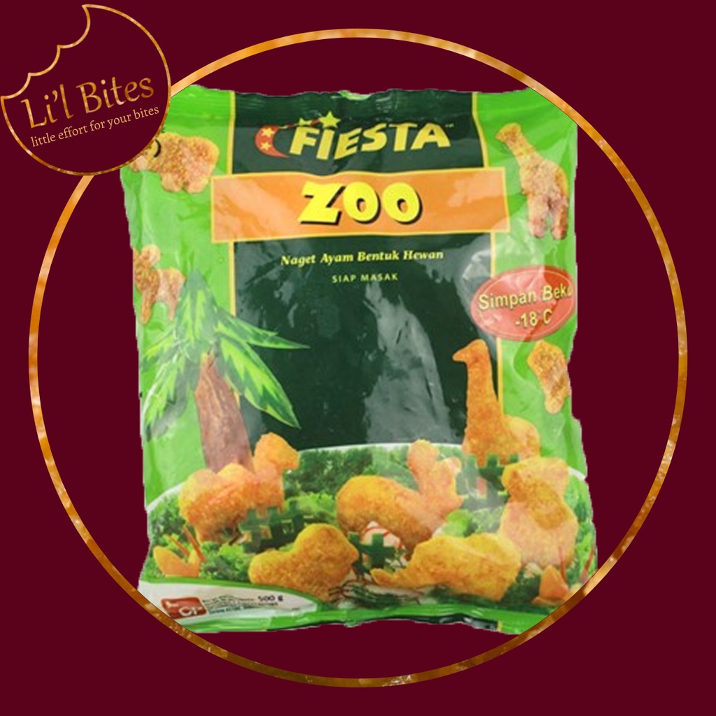 

Fiesta Nugget Zoo 500 gram (bentuk animal/hewan/binatang)