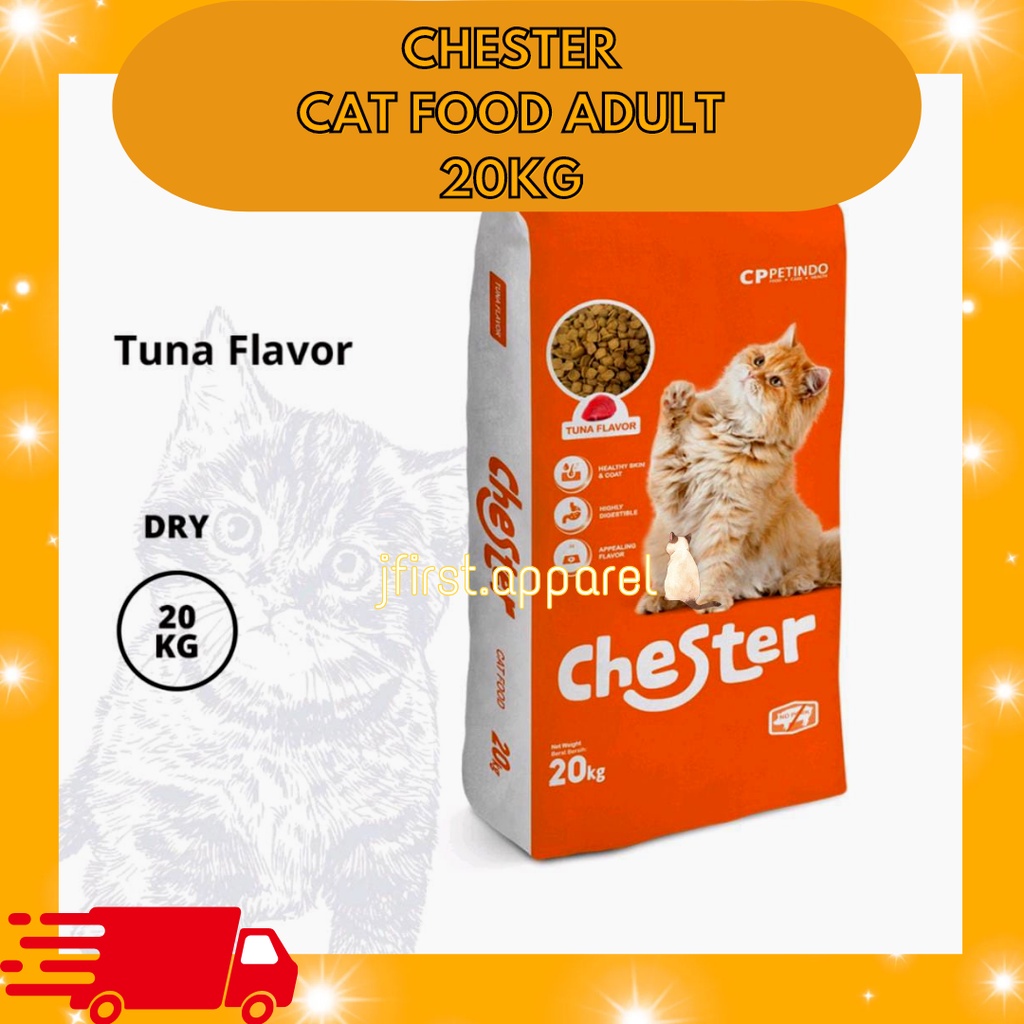 CHESTER TUNA CAT FOOD 20KG | CHESTER MAKANAN KUCING