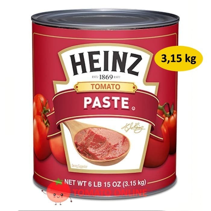 

TOMATO TOMAT PASTA PASTE HEINZ 3.15 / 3,15 KG / 3.15KG / 3,15KG