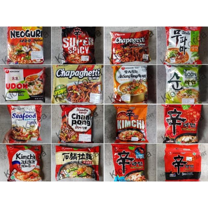 

:=:=:=:=] Nongshim Instan Noodles Pack / Mie Korea / Noodles
